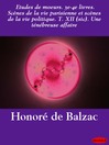 Etudes de moeurs. 3e-4e livres. Scènes de la vie parisienne et scènes de la vie politique. T. XII (sic). Une ténébreuse affaire (eBook)